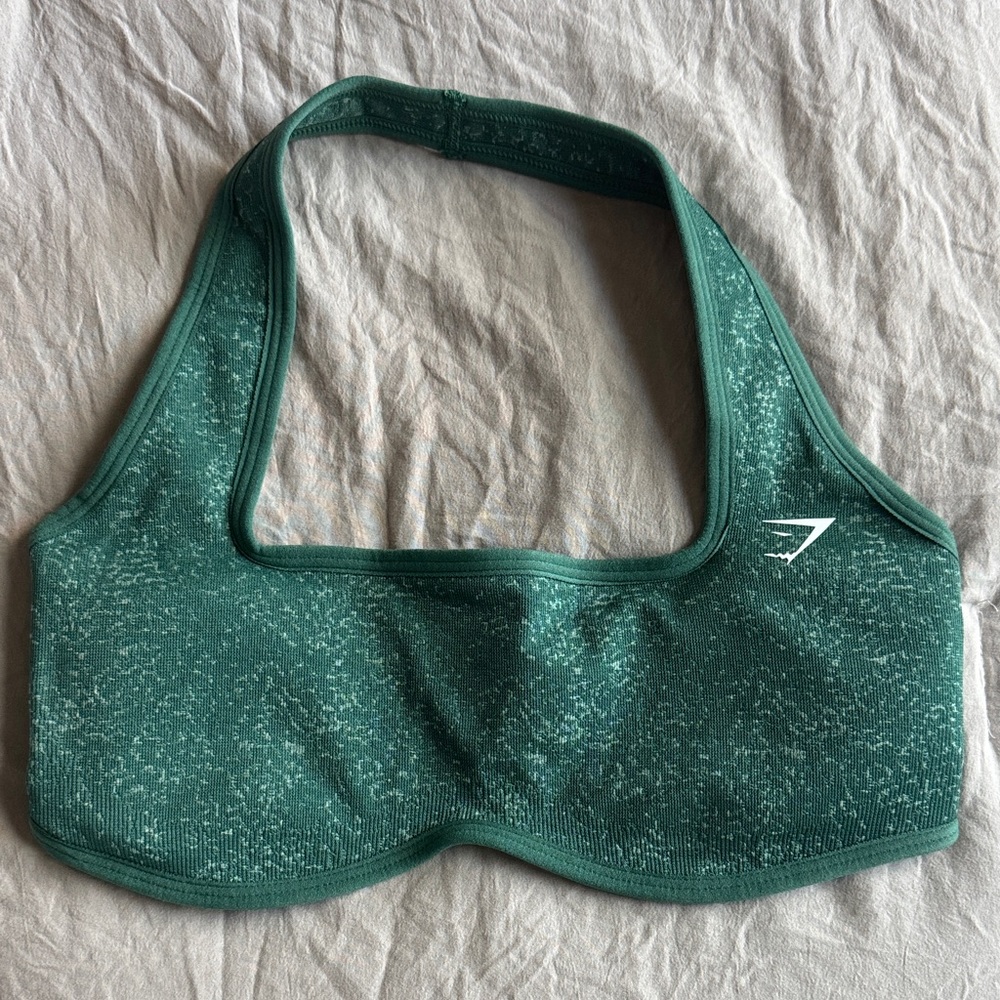 GYMSHARK ADAPT FLECK X WHITNEY HALTERNECK SPORTS BRA